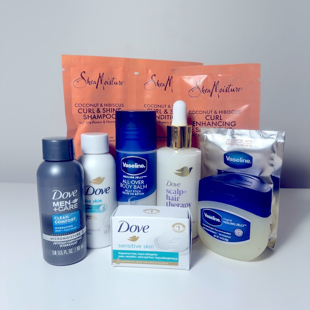 Unilever travel kit